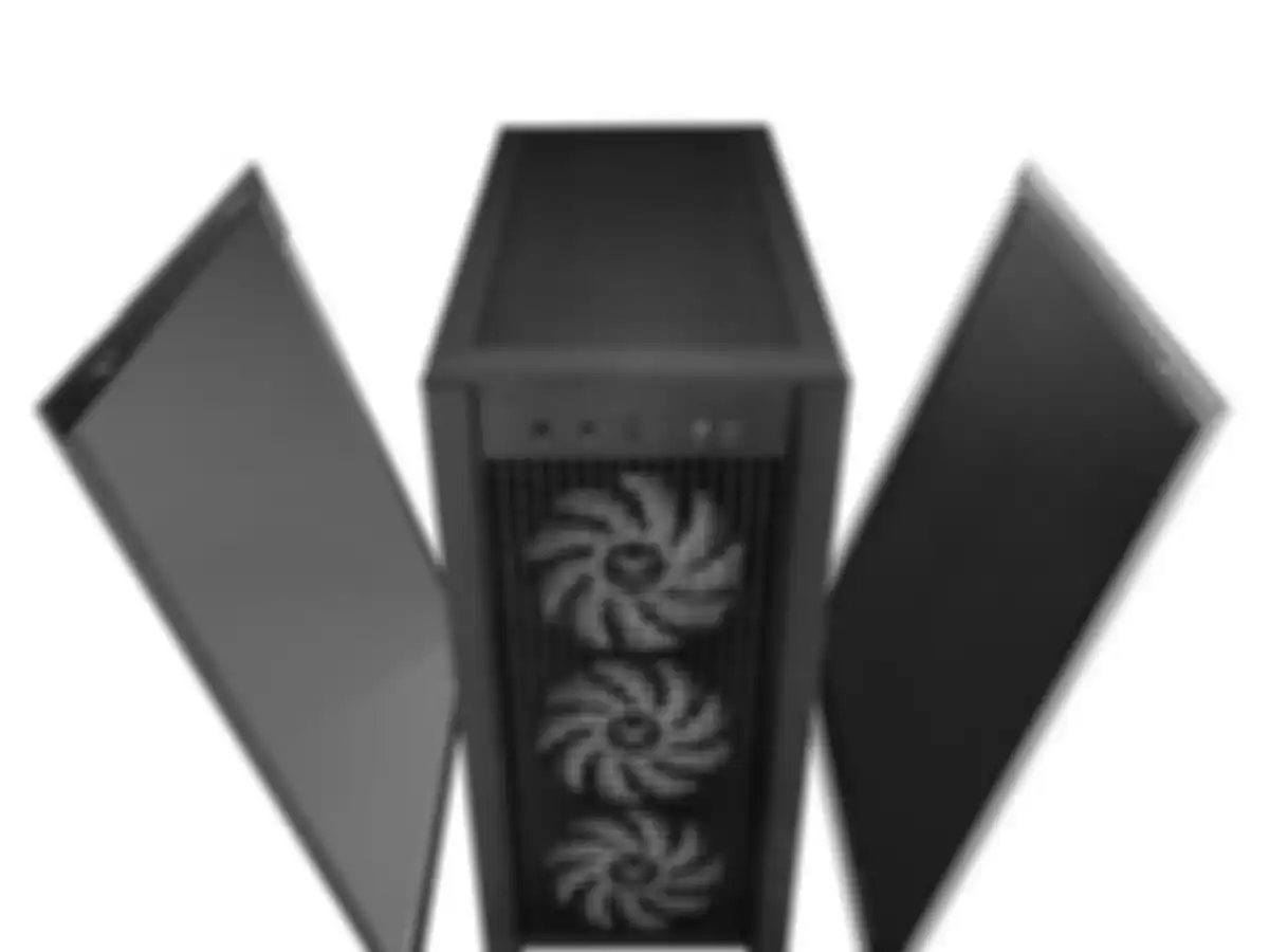 casing TUF Gaming GT302 ARGB bisa menampung 3 kipas berukuran 140mm di depan dan sisi yang bisa dilepas dengan mudah