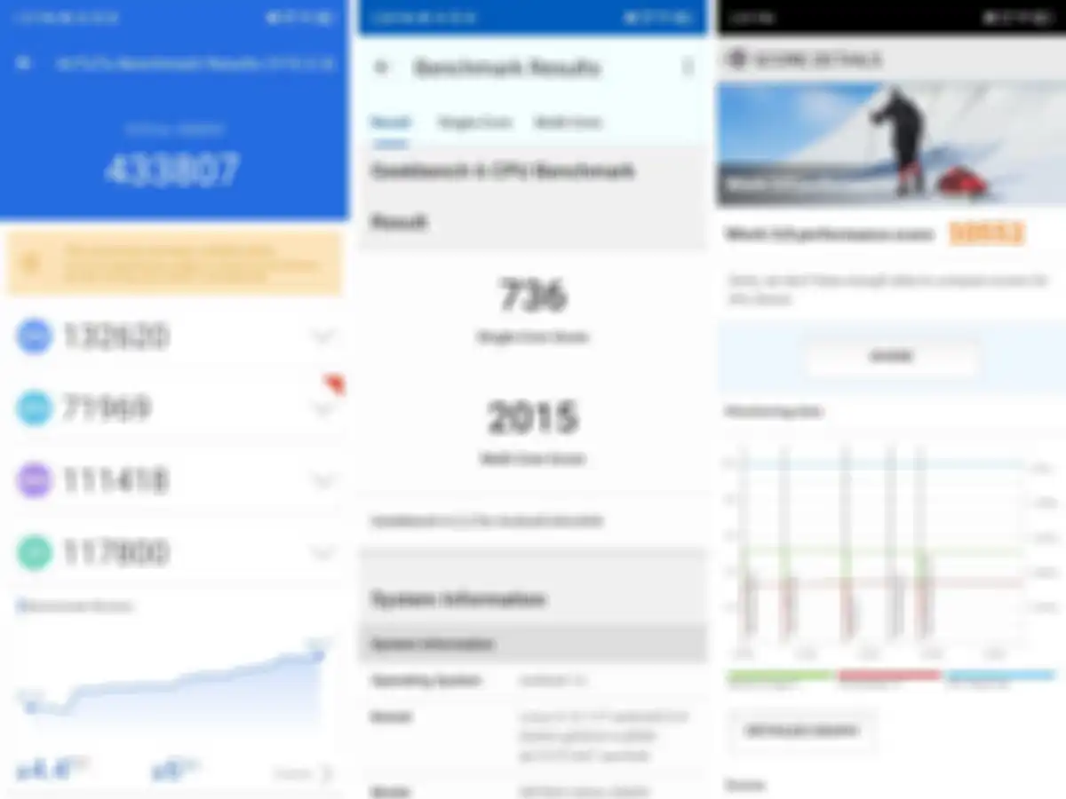 Hasil tes bechmark Infinix Note 40