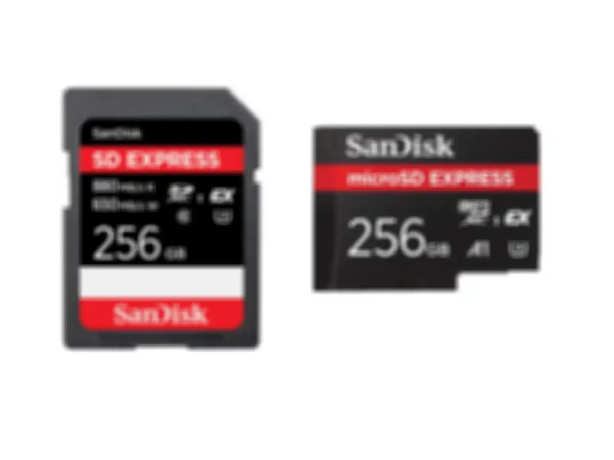 SanDisk SD dan microSD Express