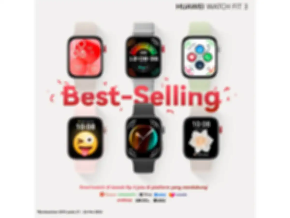 Huawei Watch Fit 3 menjadi yang best selling di platform online