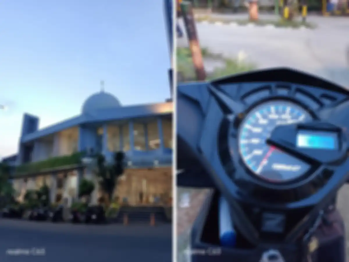 Hasil foto kamera utama realme C63 dalam kondisi gelap