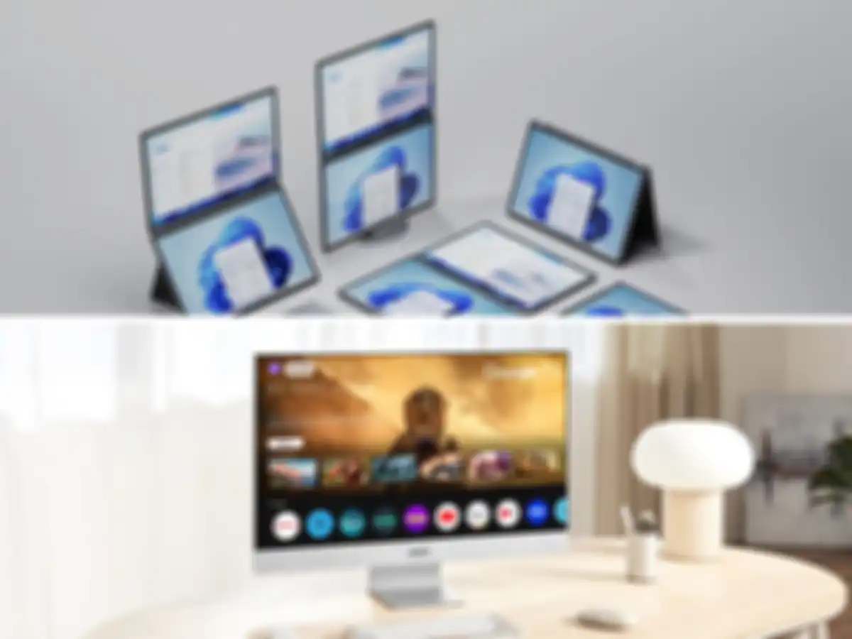 ASUS ZenScreen Duo OLED MQ149CD & Smart MS27UC