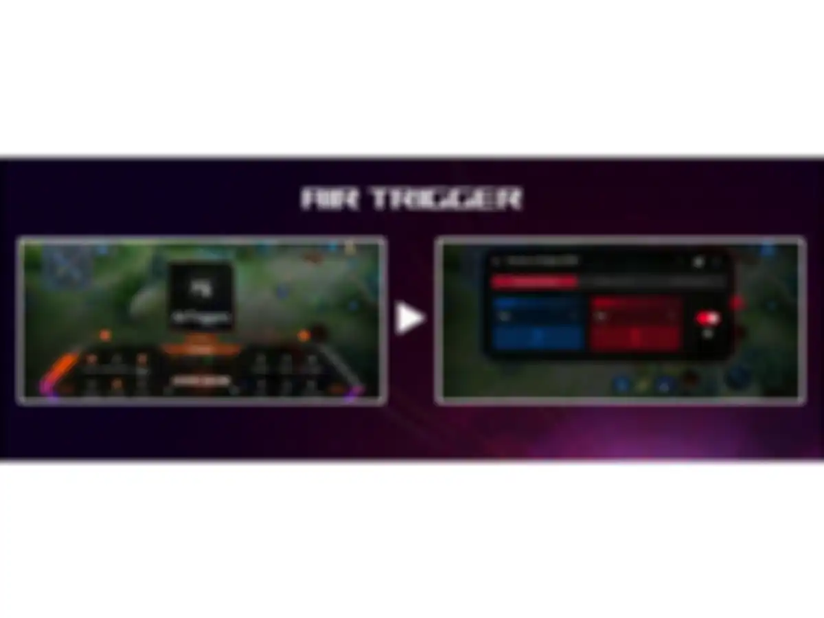 Fitur air trigger di ROG Phone 8