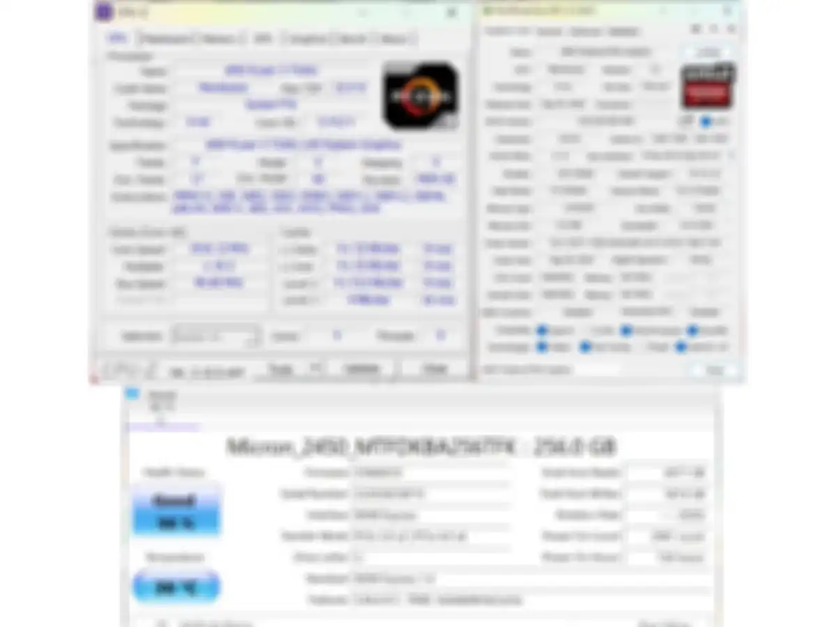 CPU, GPU, & media penyimpanan ASUS Vivobook Go 14 E1404