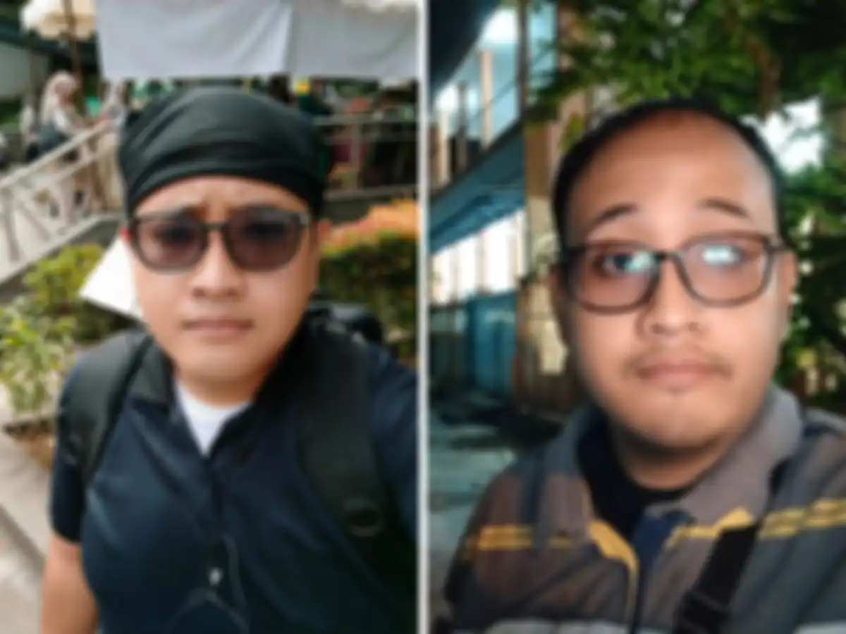 Hasil kamera depan vivo V40 lite