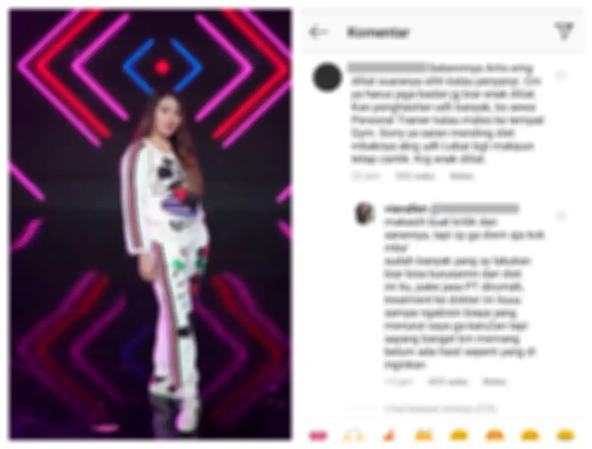 Postingan Via Vallen dikomentari negatif salah satu netizen