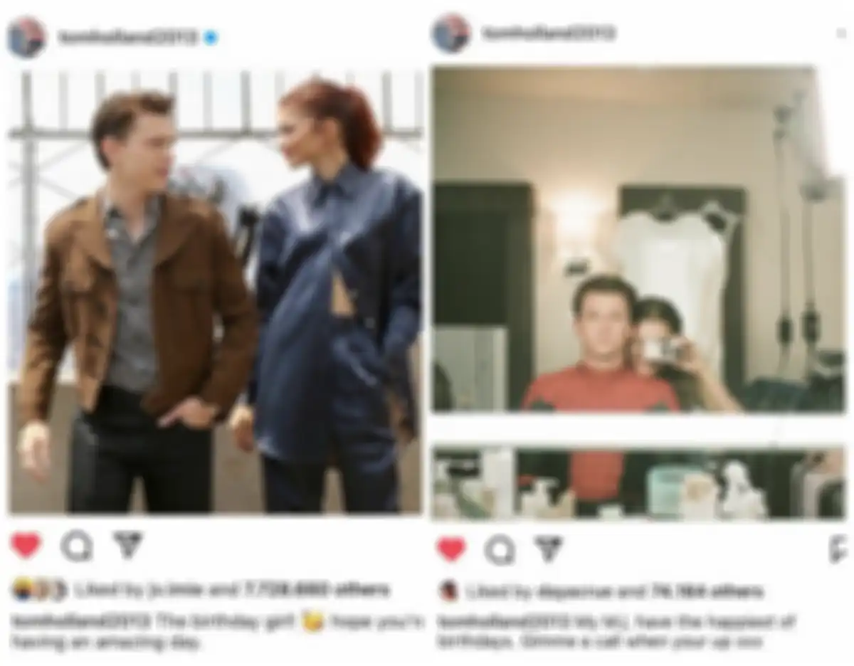 ucapan Tom Holland untuk Zendaya