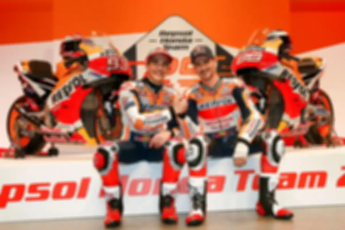 Marc Marquez dan Jorge Lorenzo saat di Repsol Honda