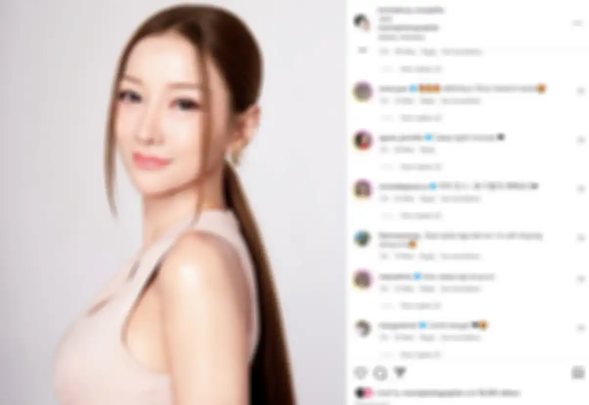 Potret Lucinta Luna dengan riasan flawless