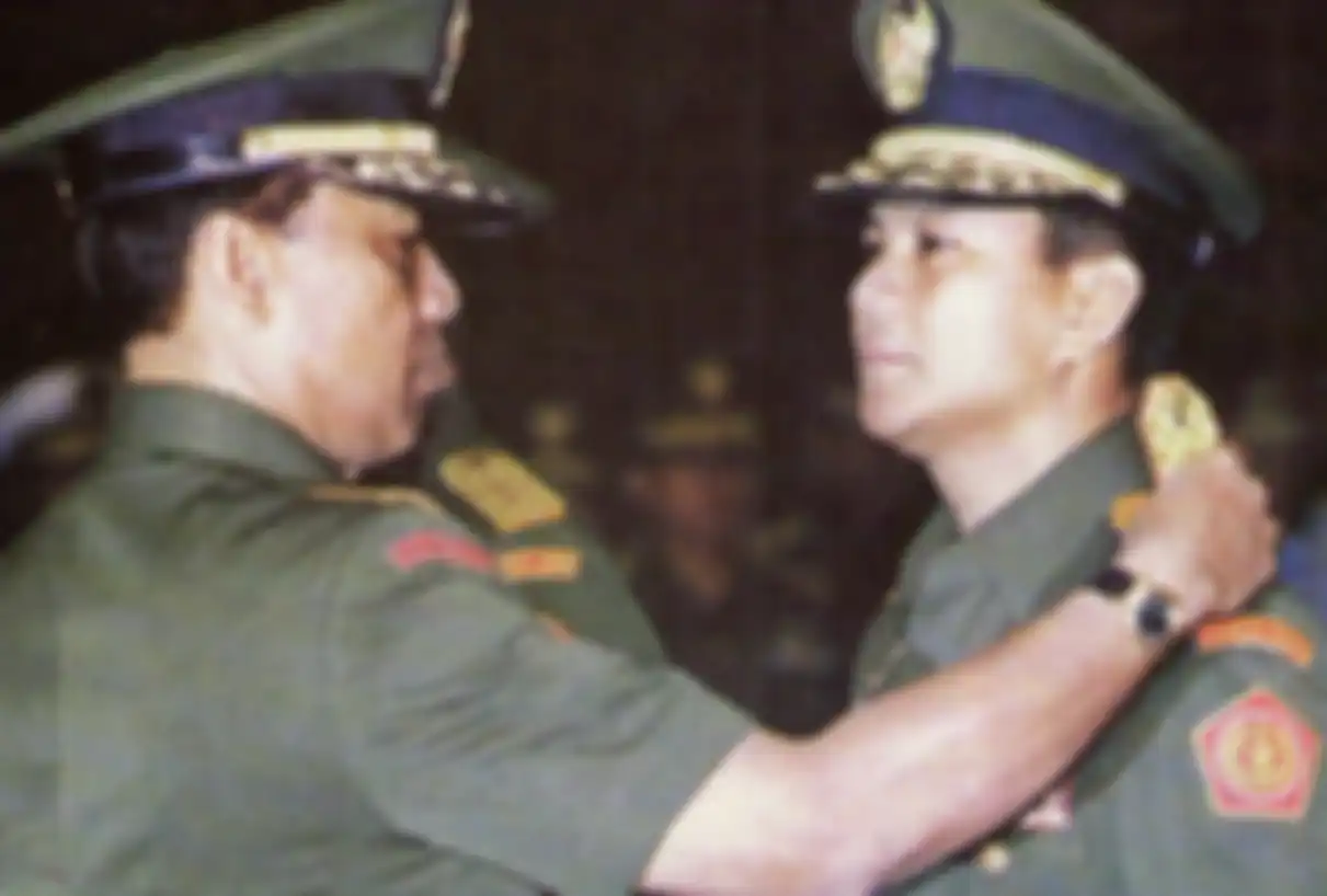 Prabowo Subianto dan Wiranto.