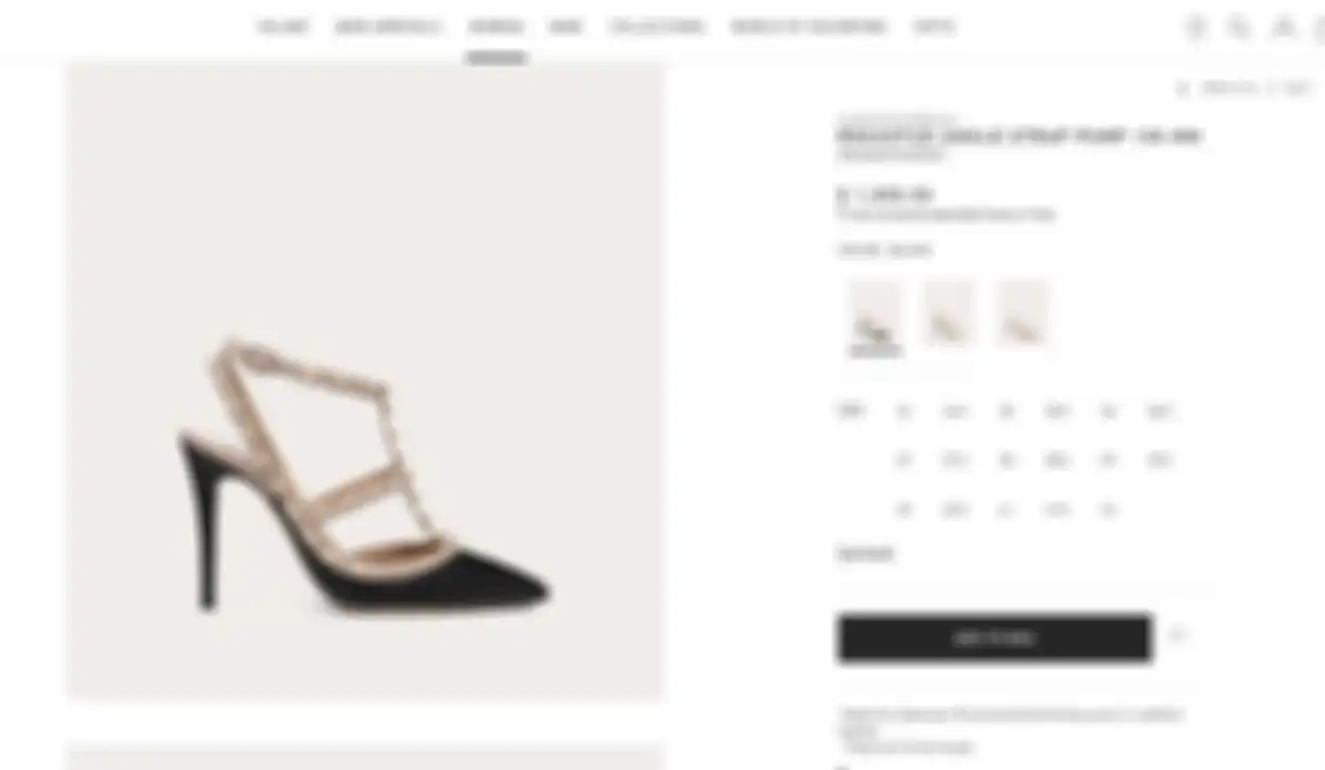 Sepatu Valentino milik Kahiyang Ayu