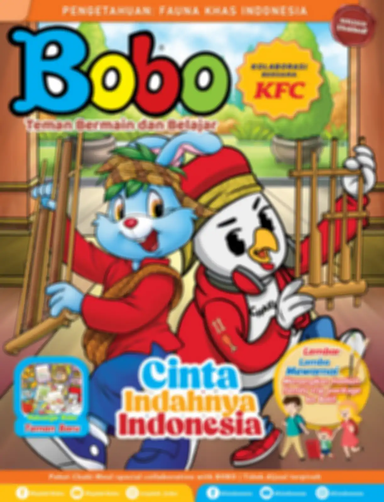 Lomba mewarnai Bobo x KFC