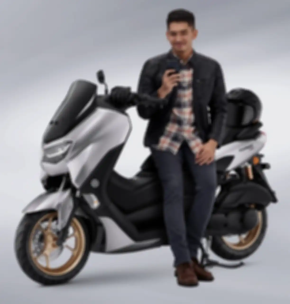All New NMAX 155 Connected/ABS dengan segudang fitur superior.
