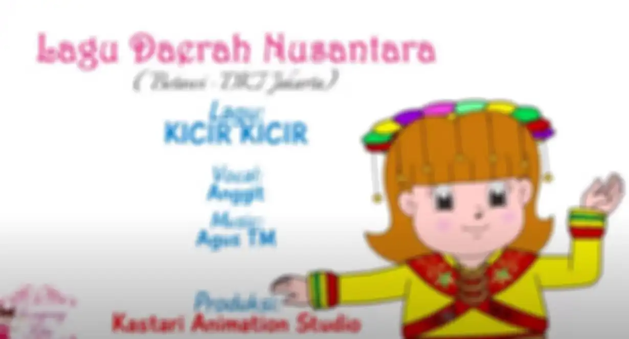 Pantun yang ada di lagu kicir-kicir, lagu daerah Betawi