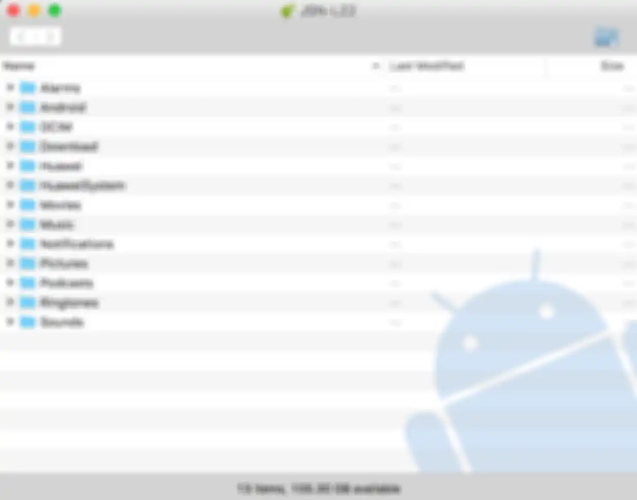 Pilihan Di Aplikasi Android File Transfer