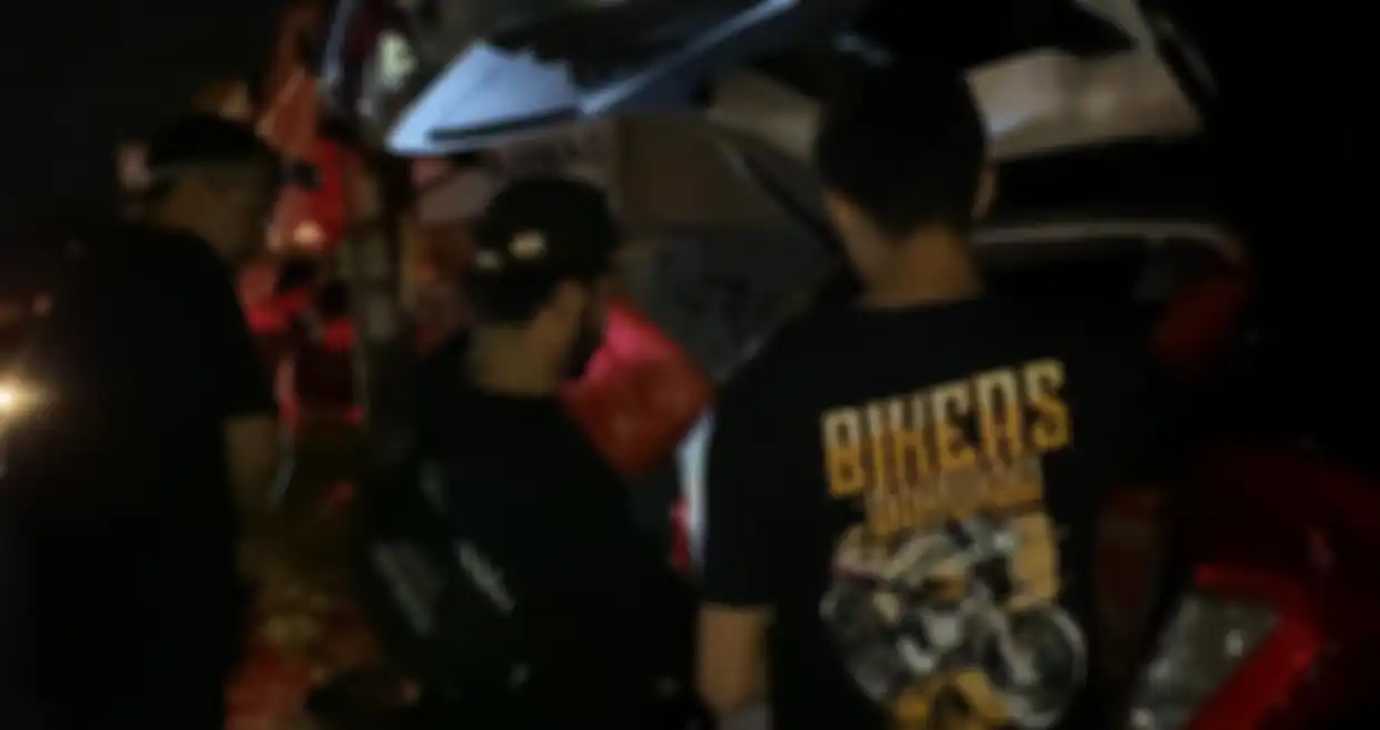 Anggota Bikers Dakwah terjun langsung berikan bantuan pada korban banjir
