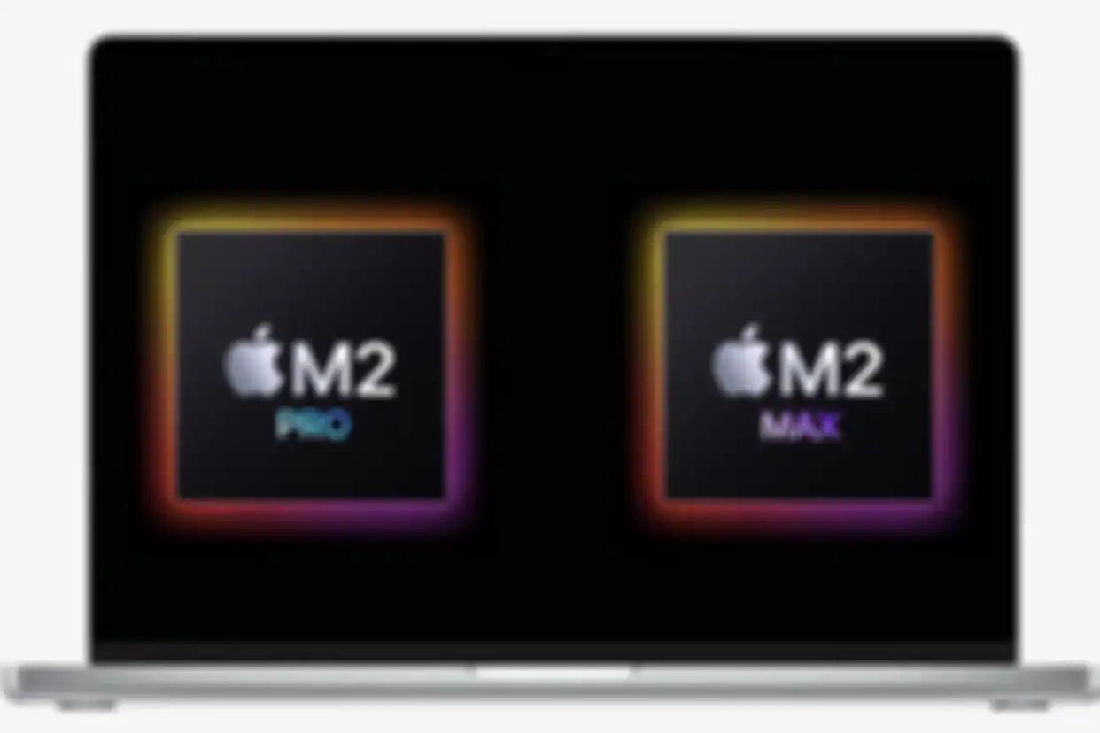 Ilustrasi MacBook M2 Pro dan M2 Max