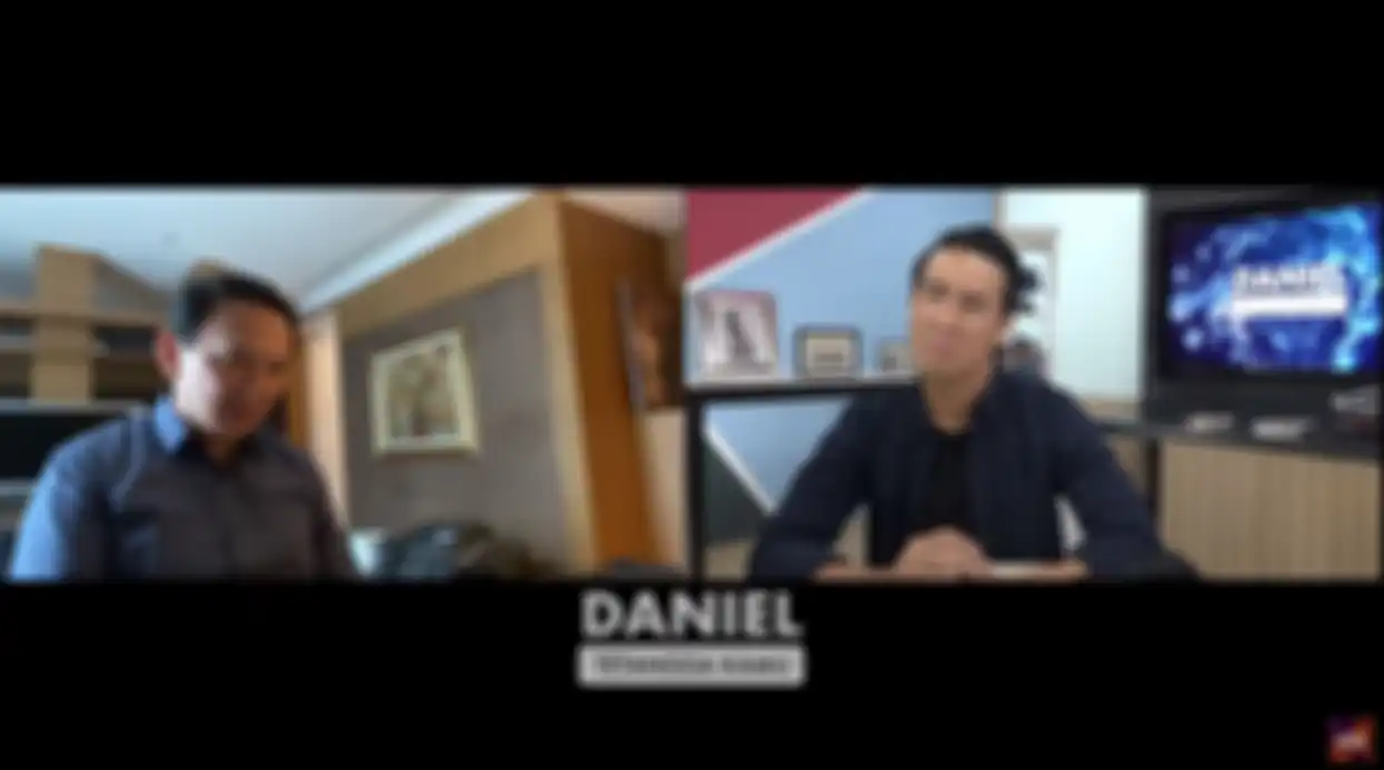 Ahok dan Daniel Mananta