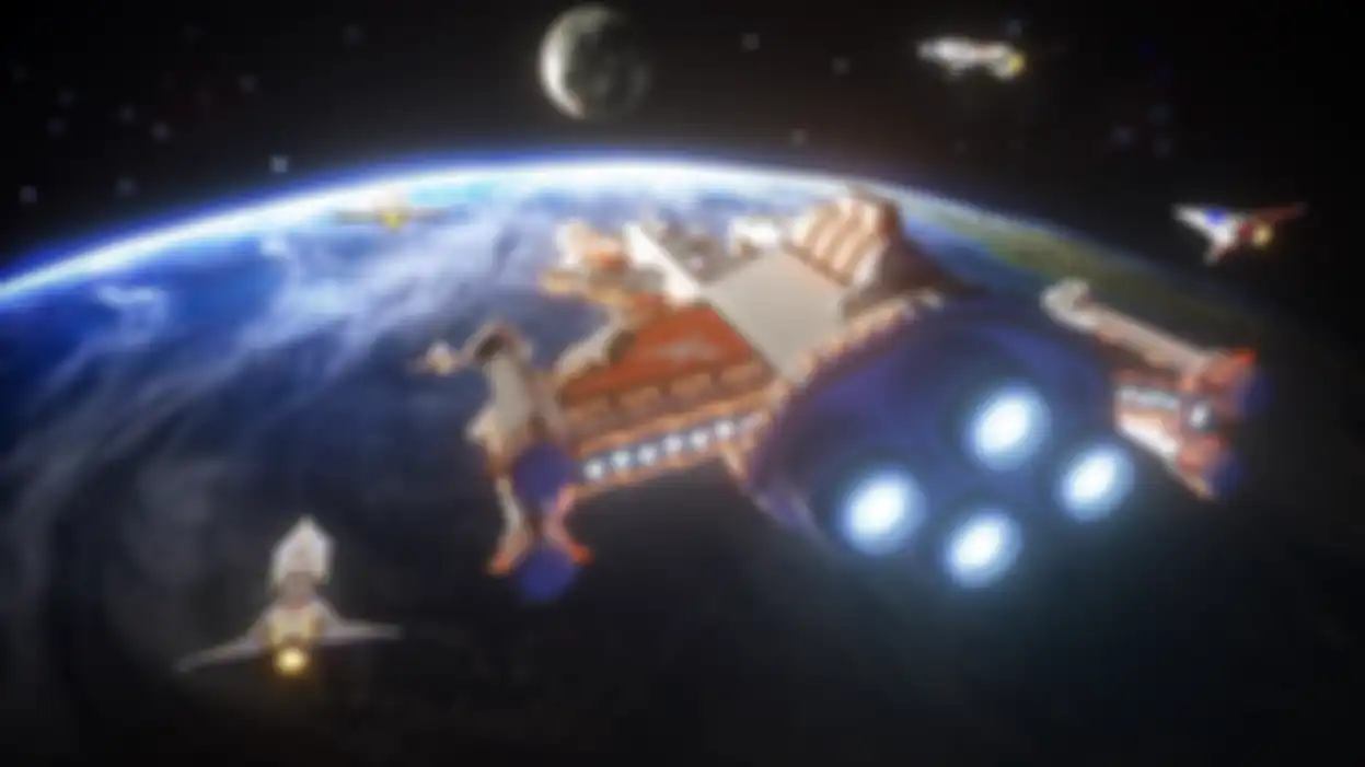 “Star Warship” dibuat oleh pemain aktif Mini World
