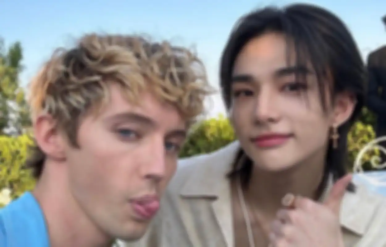 Troye Sivan dan Hyunjin Stray Kids