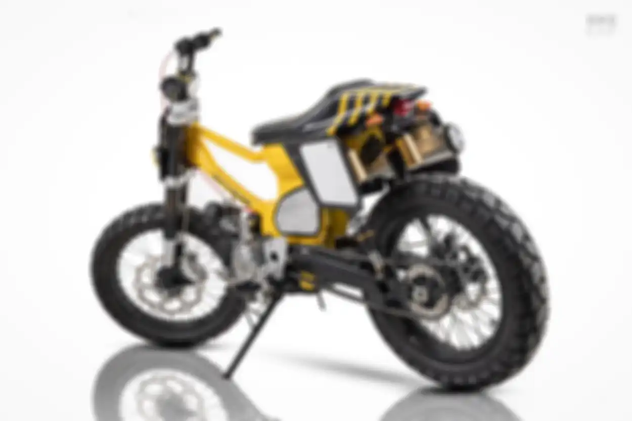 Daelim Citi Ace 110 asal Seoul bertampang streetcub tracker.