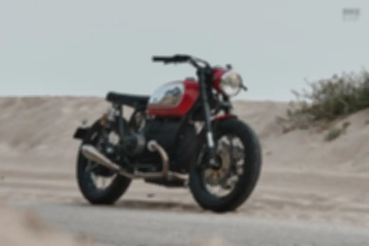 BMW R75/5 brat style garapan Roughchild Motorcycles