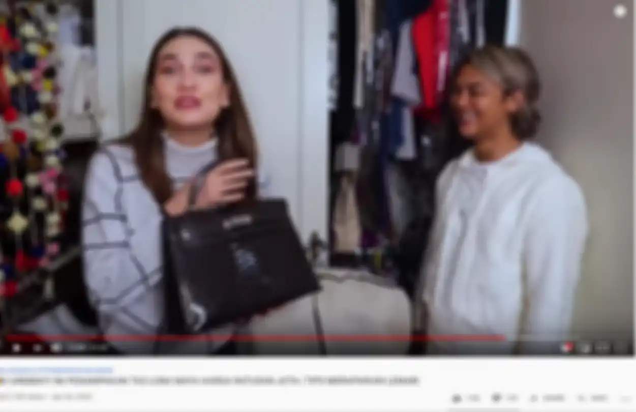 Tangkap layar channel YouTube Luna Maya