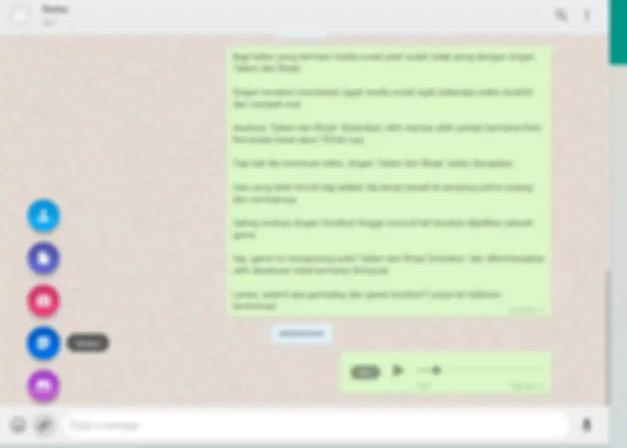 Cara membuat stiker WhatsApp tanpa aplikasi tambahan.