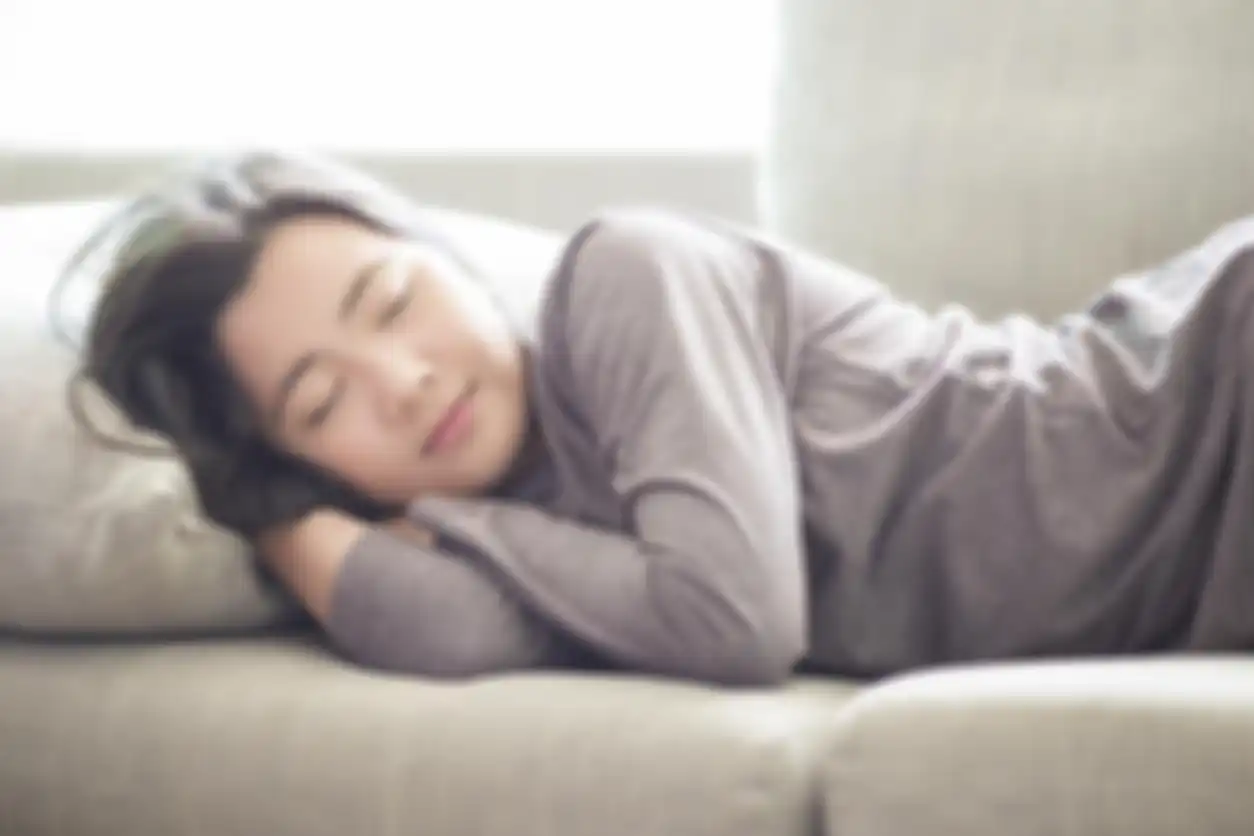 Posisi tidur seperti bayi