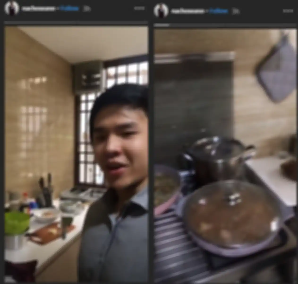 Sean tunjukkan dapur di rumah keluarga Ahok di Malam Thaun Baru Imlek 2019