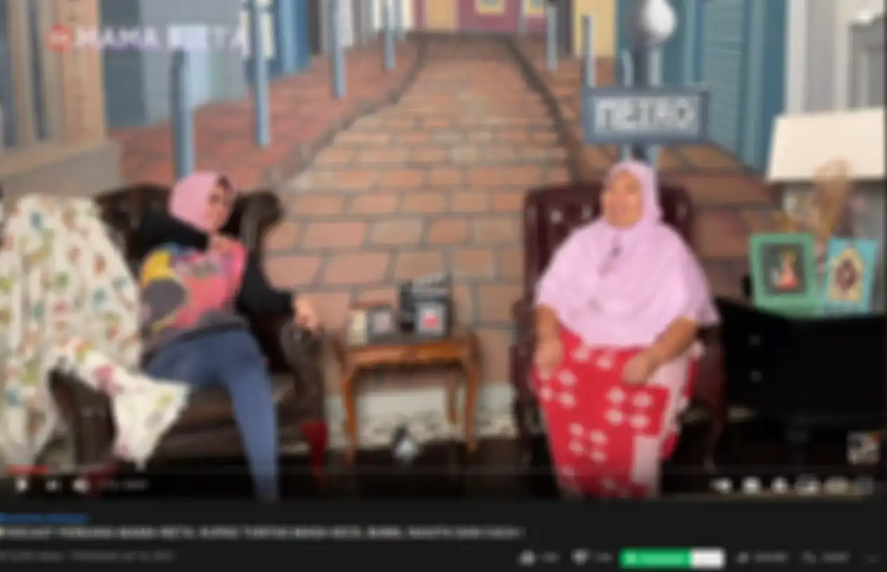 Maa Roeta saat ngobrol bareng Mnbo Yem asisten rumah tangganya