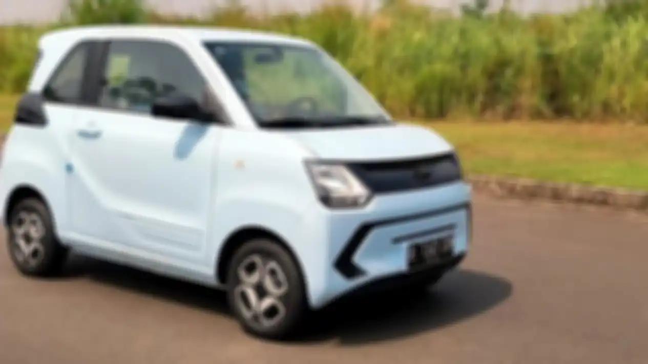 Desain depan mobil listrik baru Dongfeng lebih keren