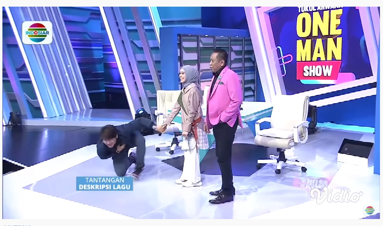 Lesty Kejora dan Rizky Billar saat jadi bintang tamu di acara Tukul Arwana