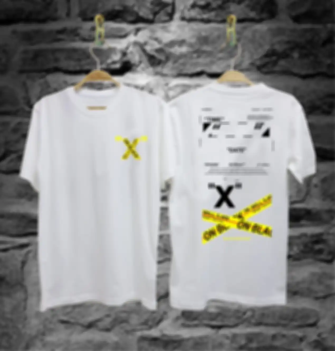 Desain t-shirt Time Date atau Triple Date