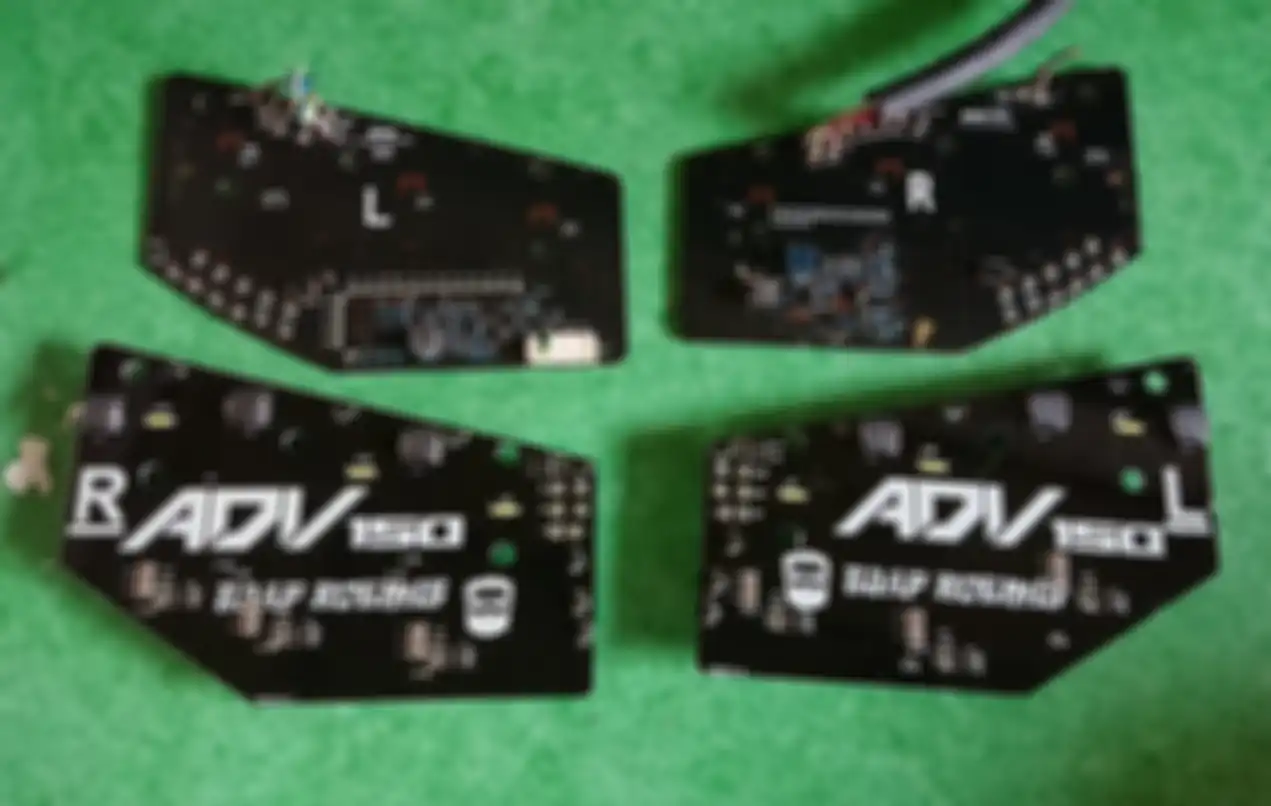 PCB upgrade Honda ADV150 buatan Reza Auto LED