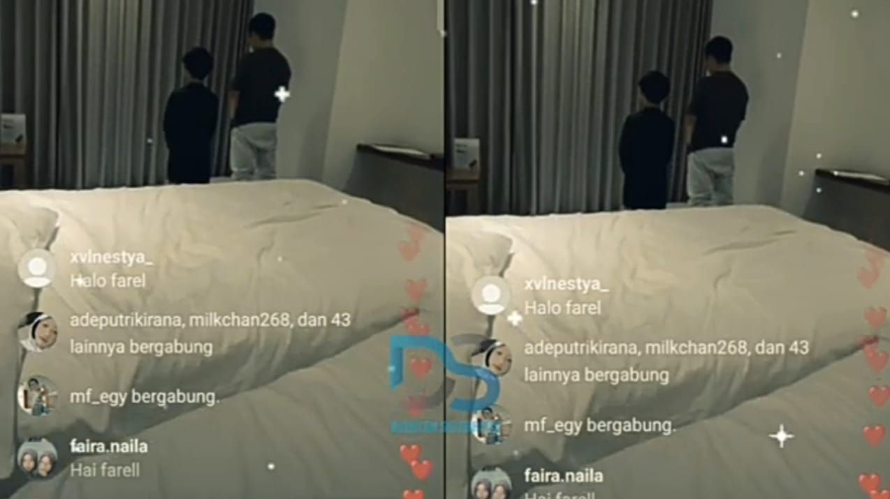 Teka teki agama Farel Prayoga. Melalui live Instagram, Farel Prayoga nampak sedang  melaksanakan sholat berjamaah.
