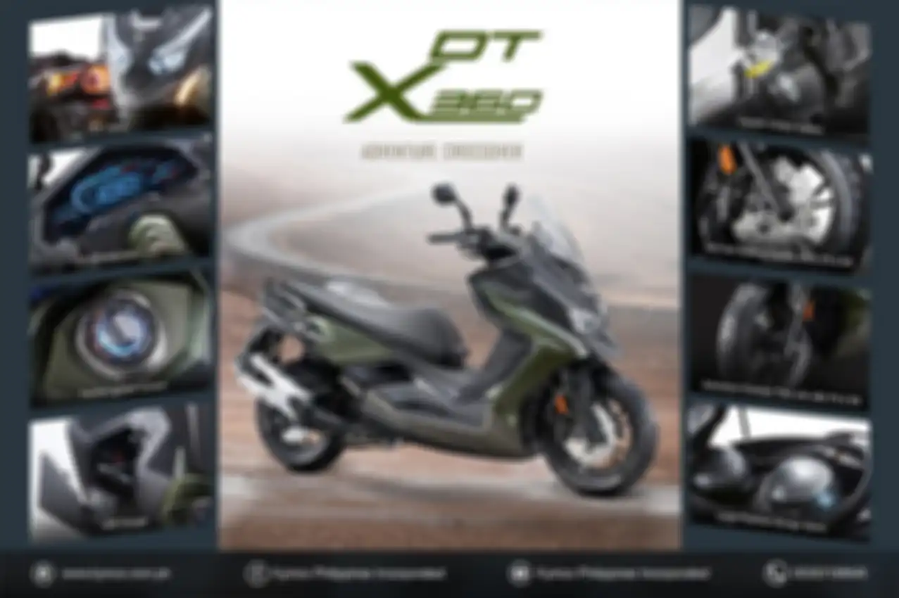 Spesifikasi dan fitur Kymco DT X360 2022