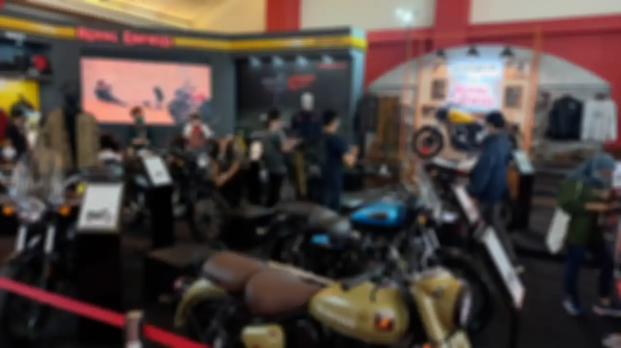 Booth Royal Enfield di IIMS Hybrid 2022