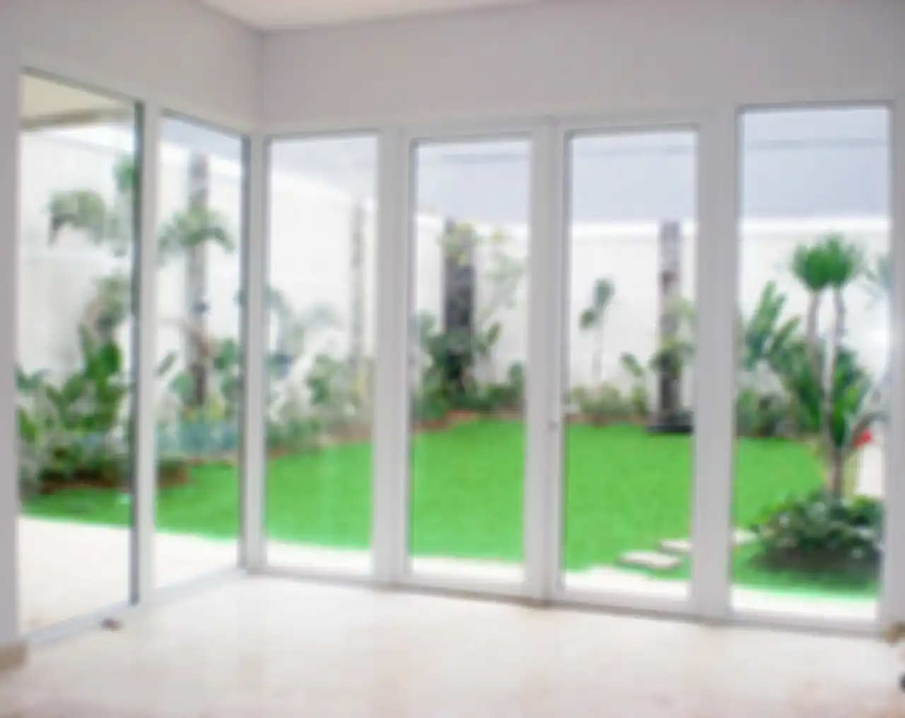 Ilustrasi kusen UPVC.