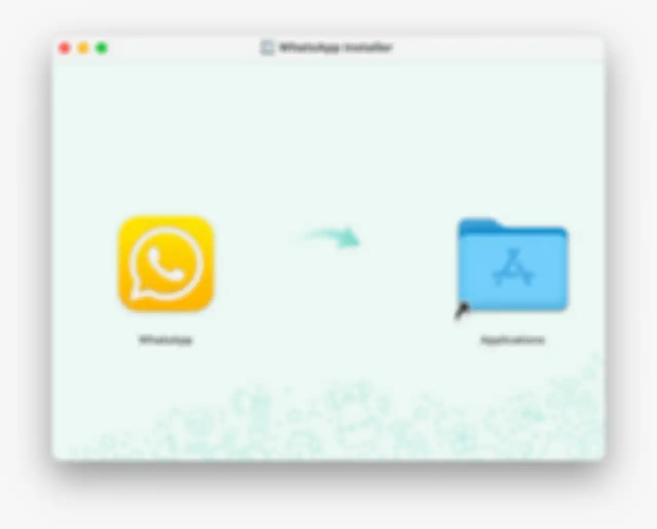 Logo aplikasi WhatsApp Beta untuk Mac