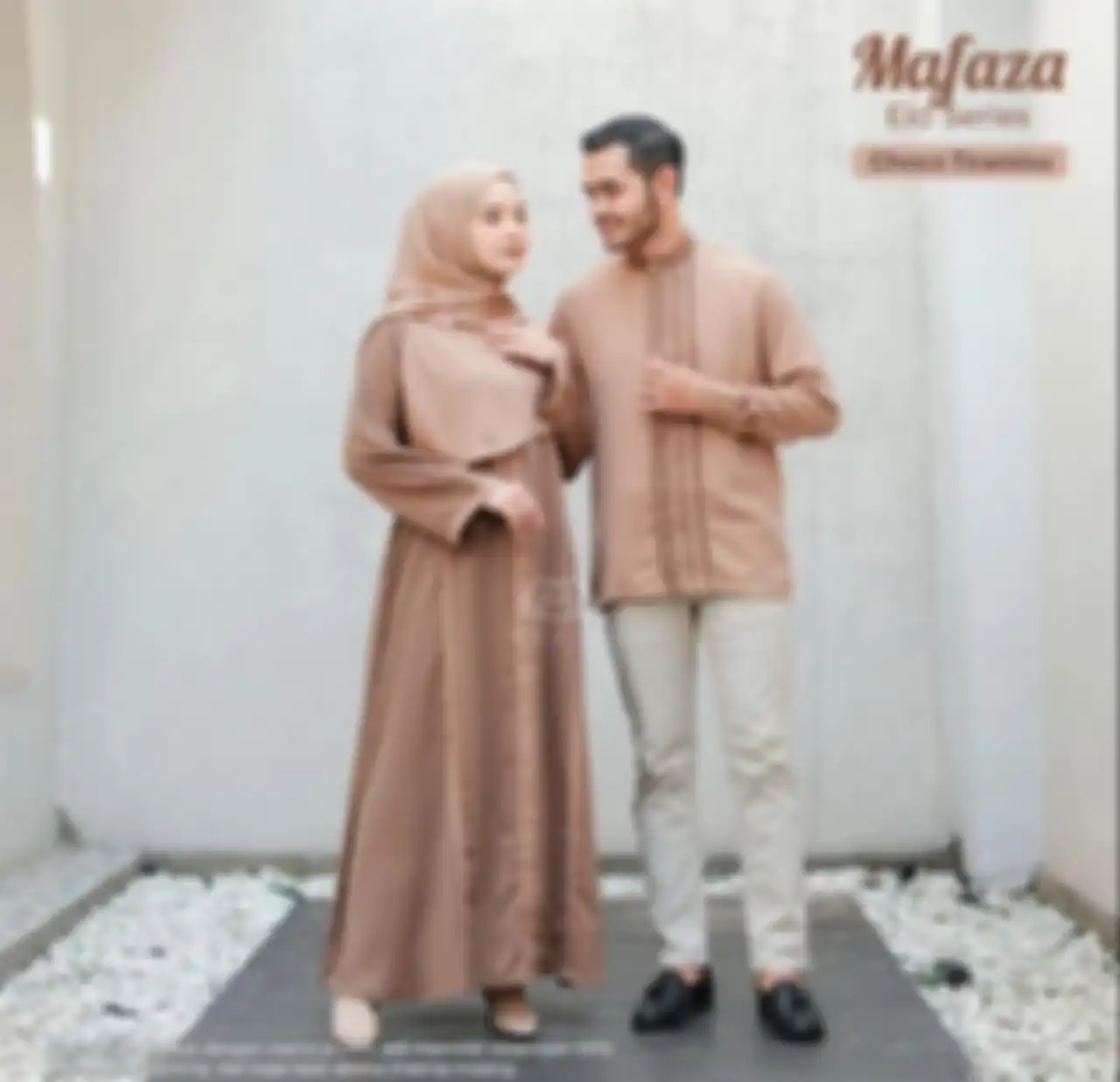 Baju lebaran couple 2024 di Shopee