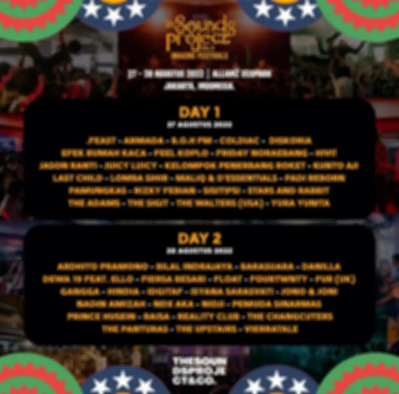 Lineup The Sounds Project Vol. 5