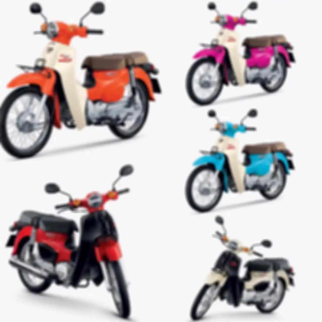 Pilihan warna New Honda Super Cub C110