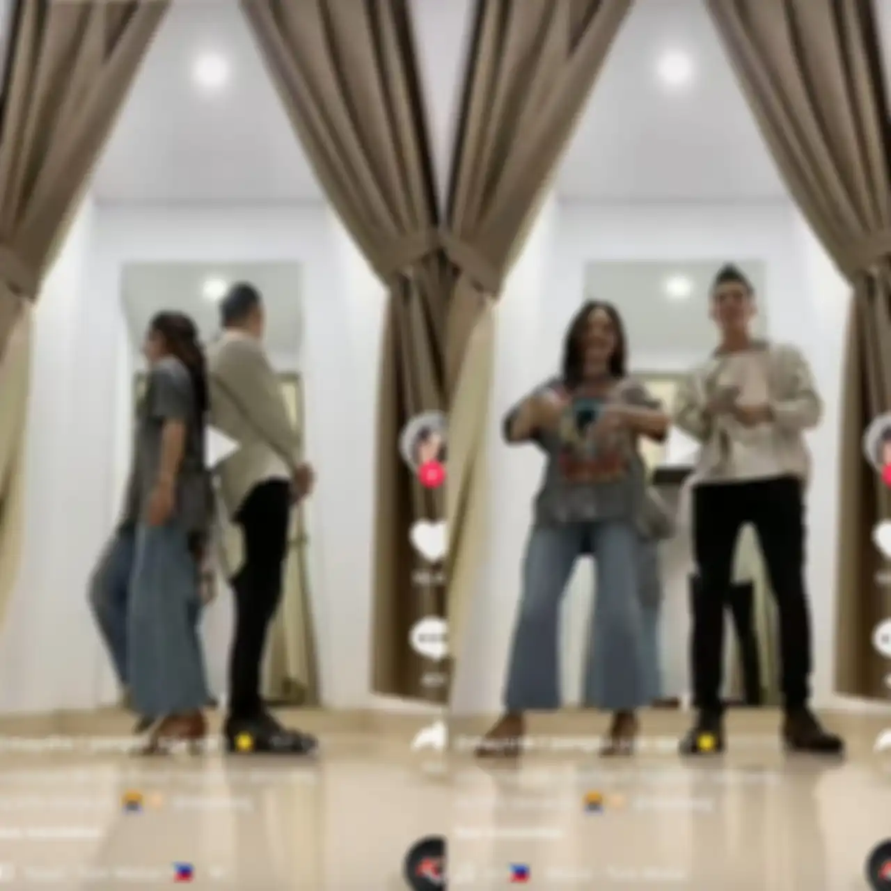Maysha dan Alvin kompak TikTokan