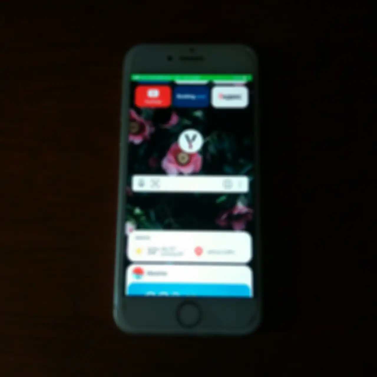 Yandex Browser di iPhone 8