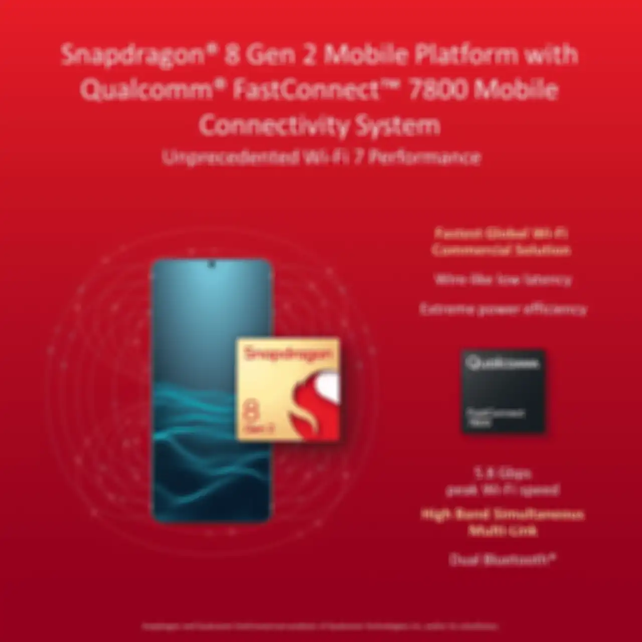 Snapdragon 8 Gen 2 denan dukungan dual-bluetoot dan WiFi 7