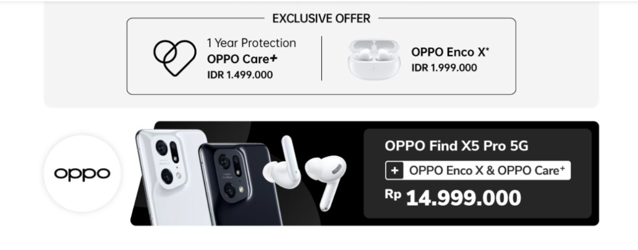 Harga OPPO Find X5 Pro 5G di Indonesia