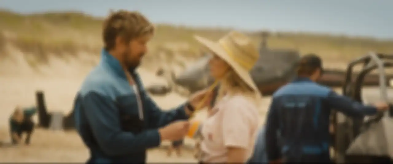 Ryan Gosling dan Emily Blunt di film The Fall Guy