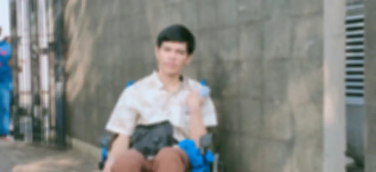 Vokalis grup band Elkasih, Noventino Budi Lesmana atau yang juga akrab disapa El Ibnu, saat ditemui Grid.ID di kawasan Tendean, Jakarta Selatan, Rabu (22/7/2020).