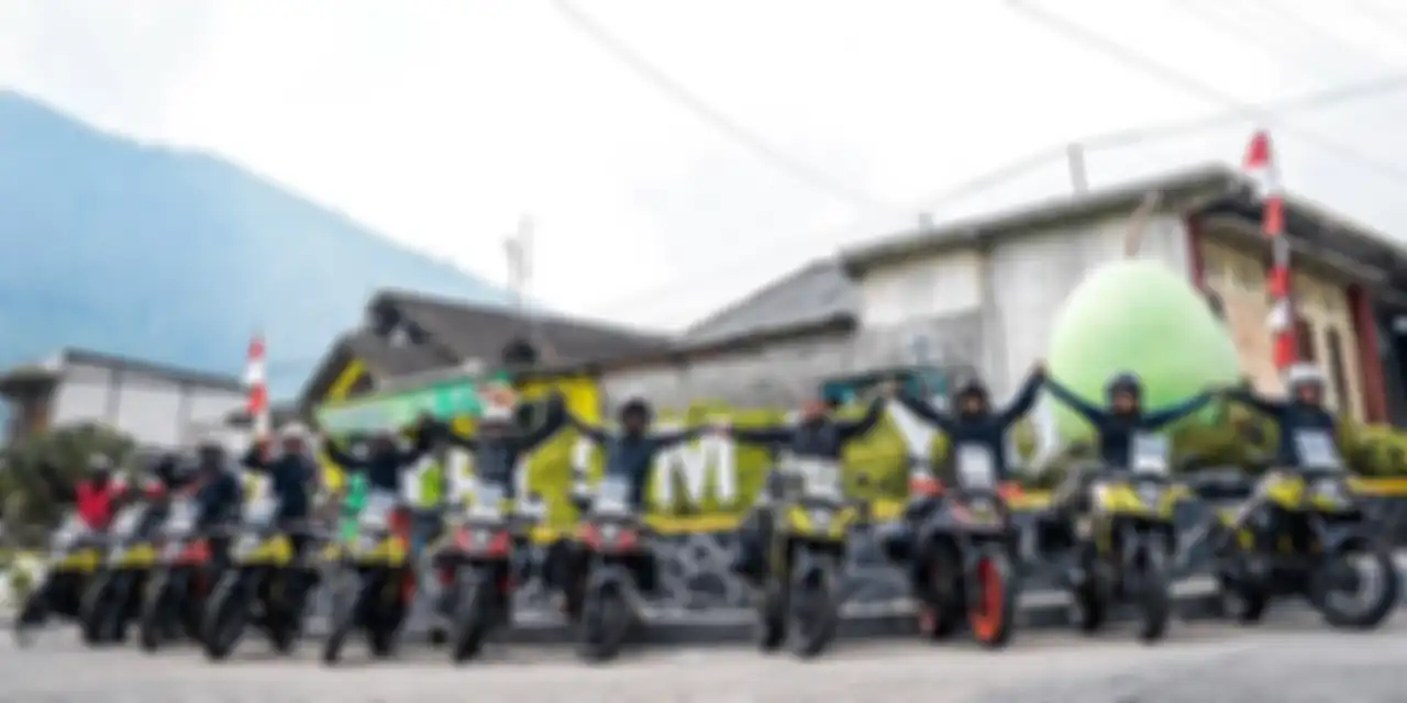 Touring Akbar Komunitas VION start dari Karawang dan finis di DI Yogyakarta, tempuh perjalanan sekitar 625 km.